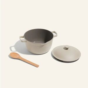 Our Place Perfect Pot Standard 5.5 QT Steam w/ Beachwood Spoon + Lid
